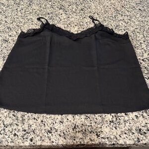LOFT Silky Lace Trim Cami